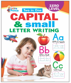 Kamal Zero Level Book of Two-In-One Capital & Small Letter Writing | Paperback, Kamal Book Depot | Smart Books For Smart Kids