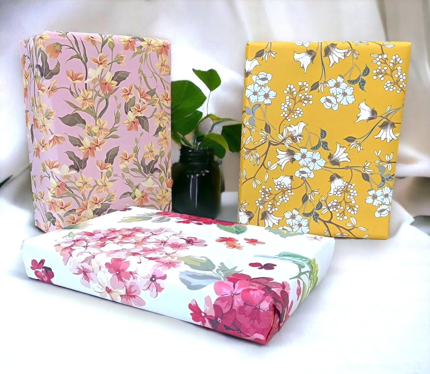 Gift Wrapping Paper Mosa holographic printed Gift Wrapping Paper, 29 x 19 inches, colorful gift wrapping paper sheet (Floral,Multicolor)