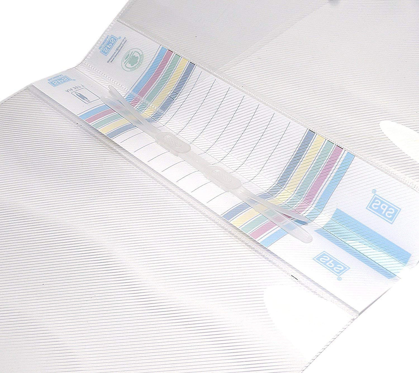 KIYA ® A4 Size Transparent Report File Folder Rf101 with Plastic Clip for Certificates, Office Documents, Reports, Page Holder, Presentation | Pack of 1 Pieces (Transparent)