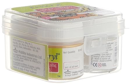 PIDILITE Fevicryl Acrylic Colors Pearl Metallic Kit