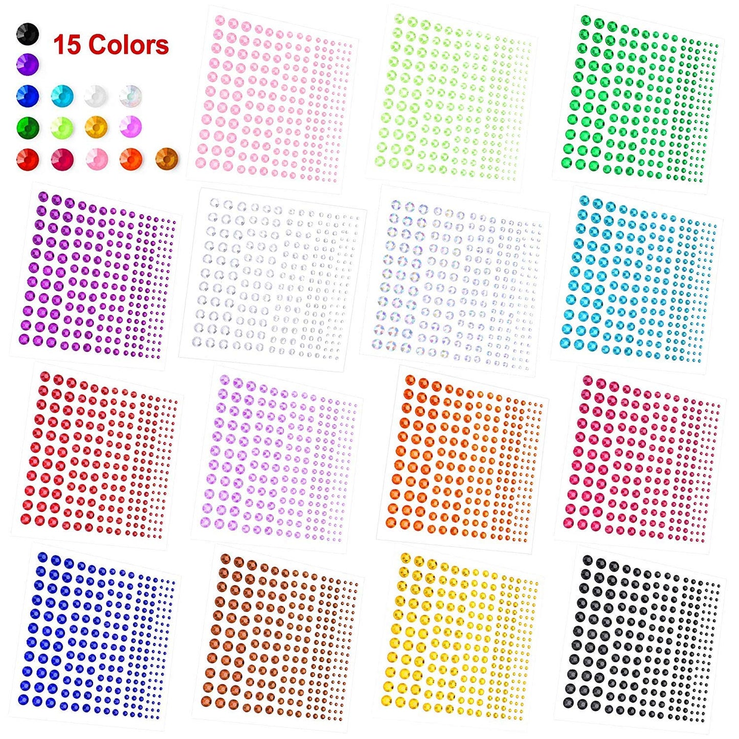 CARRY on Sticker No 84 Round White