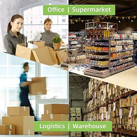 Kiya 100x75 chromo 500 label is a popular size for shipping and product labeling in e-commerce. These labels are commonly used for shipping labels