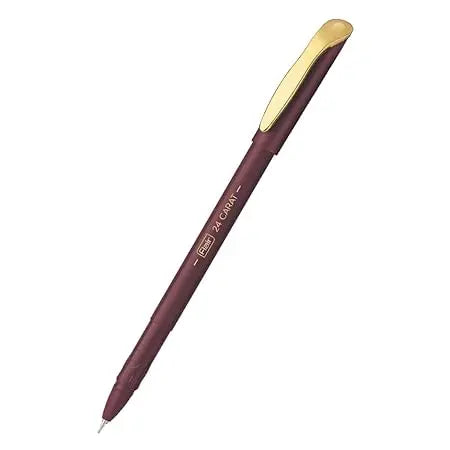FLAIR 24 Carat Ball Pen Wallet Pack | Smooth Ink Flow System | Elegent Looks With Smudge Free Writing Experience | Blue Ink, Set Of 10 Ball Pens - Image #2