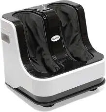 AGARO 33159 Leg for Foot, Calf & Leg, with Rolling & Kneading Functions Massager (Black, White) - Image #1
