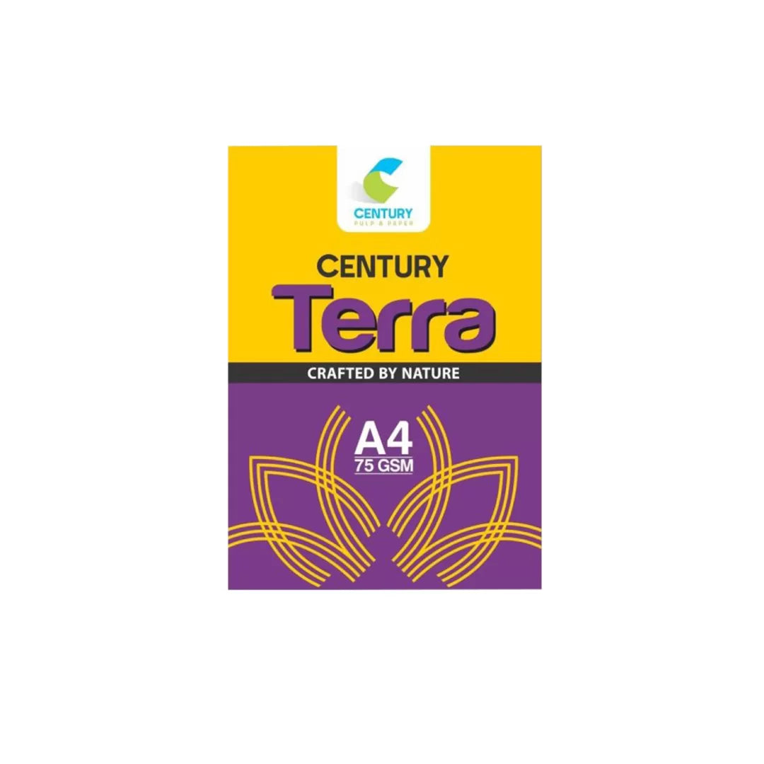 Century Terra A4 Size 75 GSM Copier Paper 1 Ream 500 Sheets