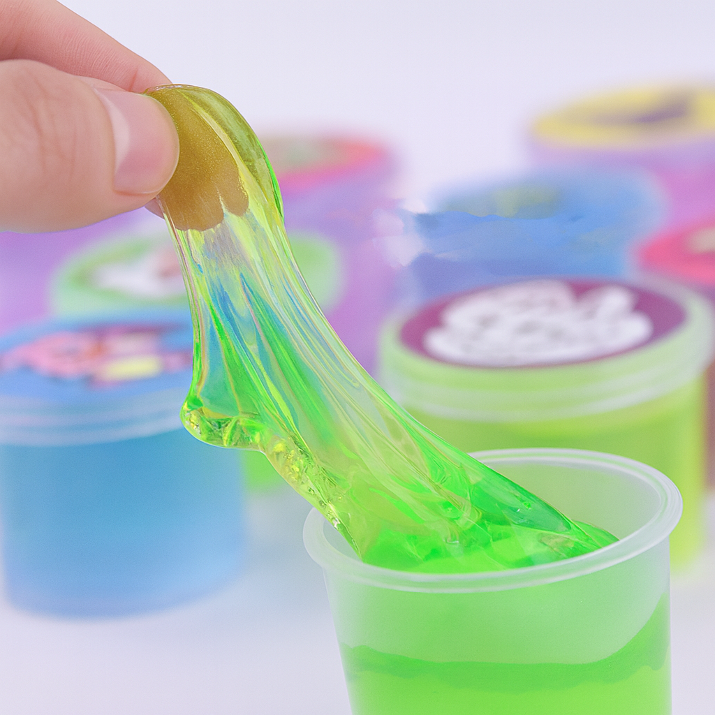 ART & CRAFT Pack of Slime (Crystal Mud Slime) Clay jel Jelly Putty mud Toy kit Set Toys for Girls Boys Kids Bottle Slime
