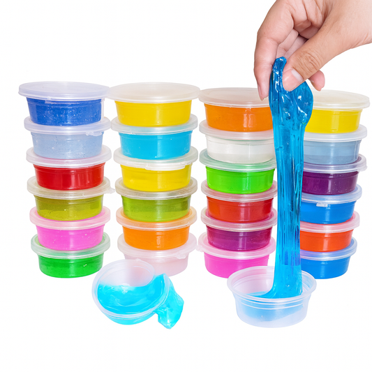 ART & CRAFT Pack of Slime (Crystal Mud Slime) Clay jel Jelly Putty mud Toy kit Set Toys for Girls Boys Kids Bottle Slime