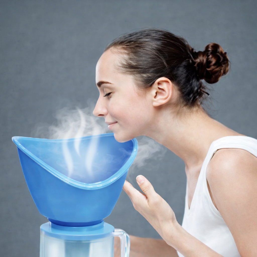 Skyline Steam Inhaler 200ml Breathe Easy with Soothing Steam Therapy VTL-9922