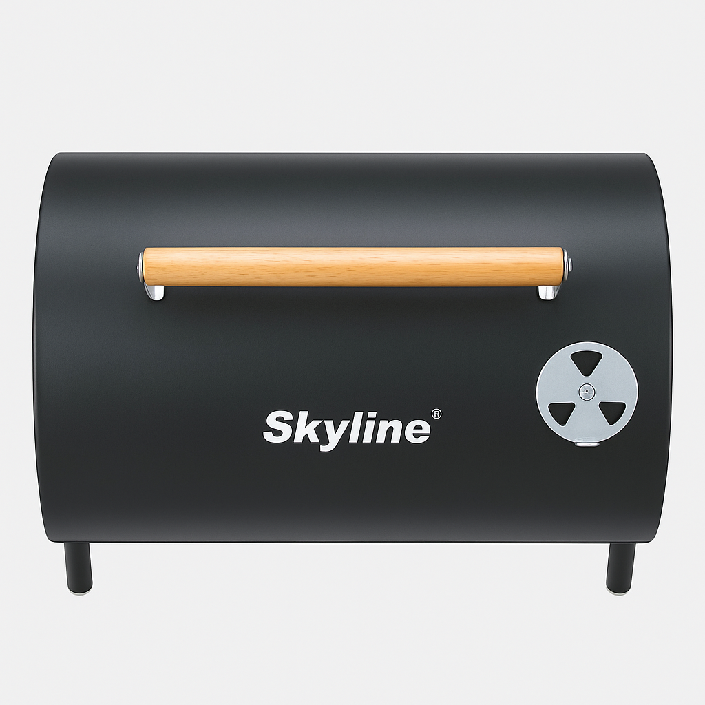 SKYLINE Charcoal Barbecue Barrel with 10 Skews VTL-4900