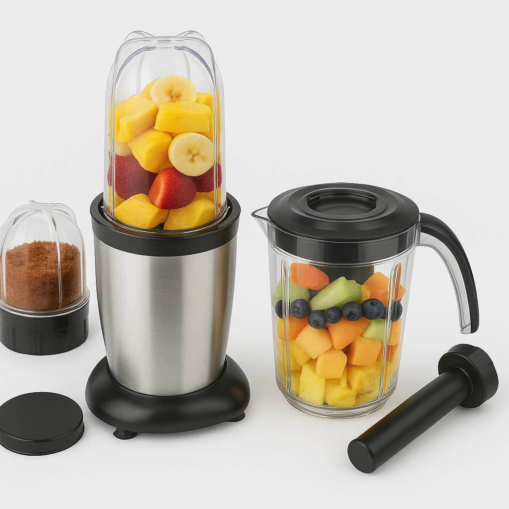 SKYLINE Nutri Mix wiith 3 Jars VTL-444