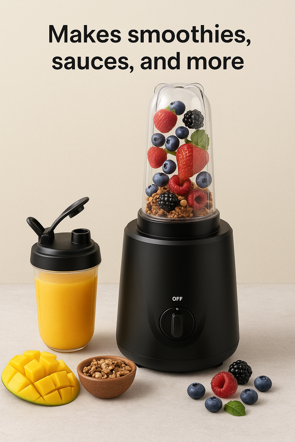 SKYLINE Nutri Mix Pro with 2 Jars VTL-4455