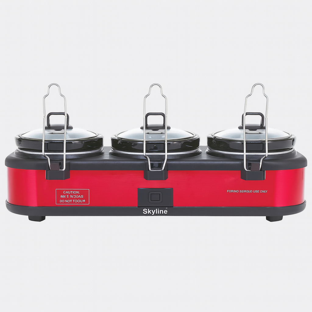 Triple Pot Slow Cooker 3x1.5 Ltr. VTL-6363