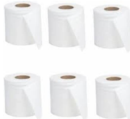 KIYA* Household Toilet Paper Rolls 140g 2 Ply Pack of 6