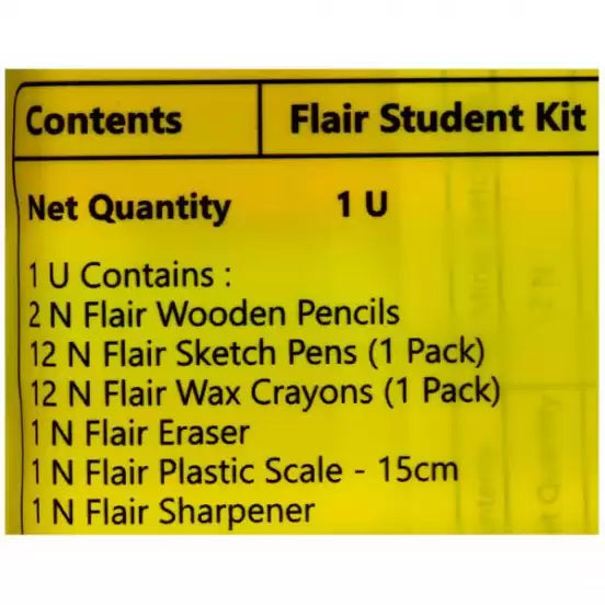 Flair Creative Student Kit – Multipurpose, Easy To Use, 1 pc