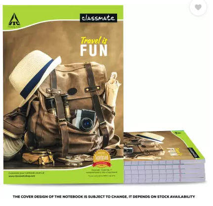 Classmate Notebook A4 Notebook Single Line 172 Pages