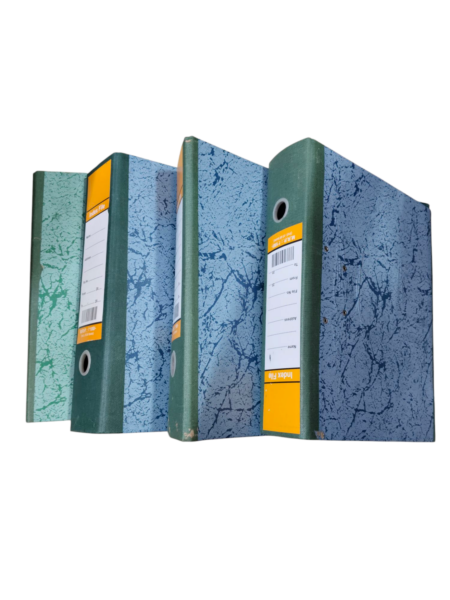 Digismart MARBLE Index File ( INDIAN CLIP ) File Folder for A4, Legal, Letter Size, Office Document, Certificates, Assignment, Office, School and Colleges