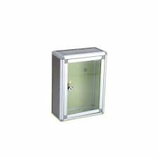 Kebica Metal Frame ABS Suggestion/Donation/Letter/Drop Box (Grey)
