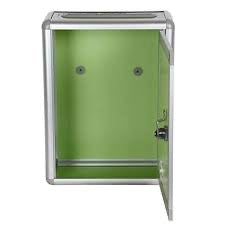 Kebica Metal Frame ABS Suggestion/Donation/Letter/Drop Box (Grey)
