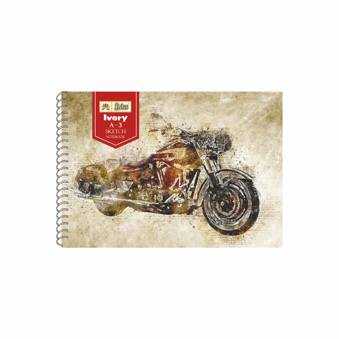 Lotus A3 Sketch Notebook