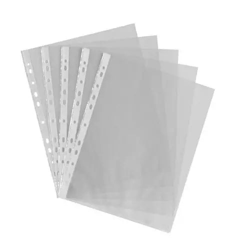 Sun A4 Size Plastic Sheet Protector Transparent, Sp-300 (Pack of 25)