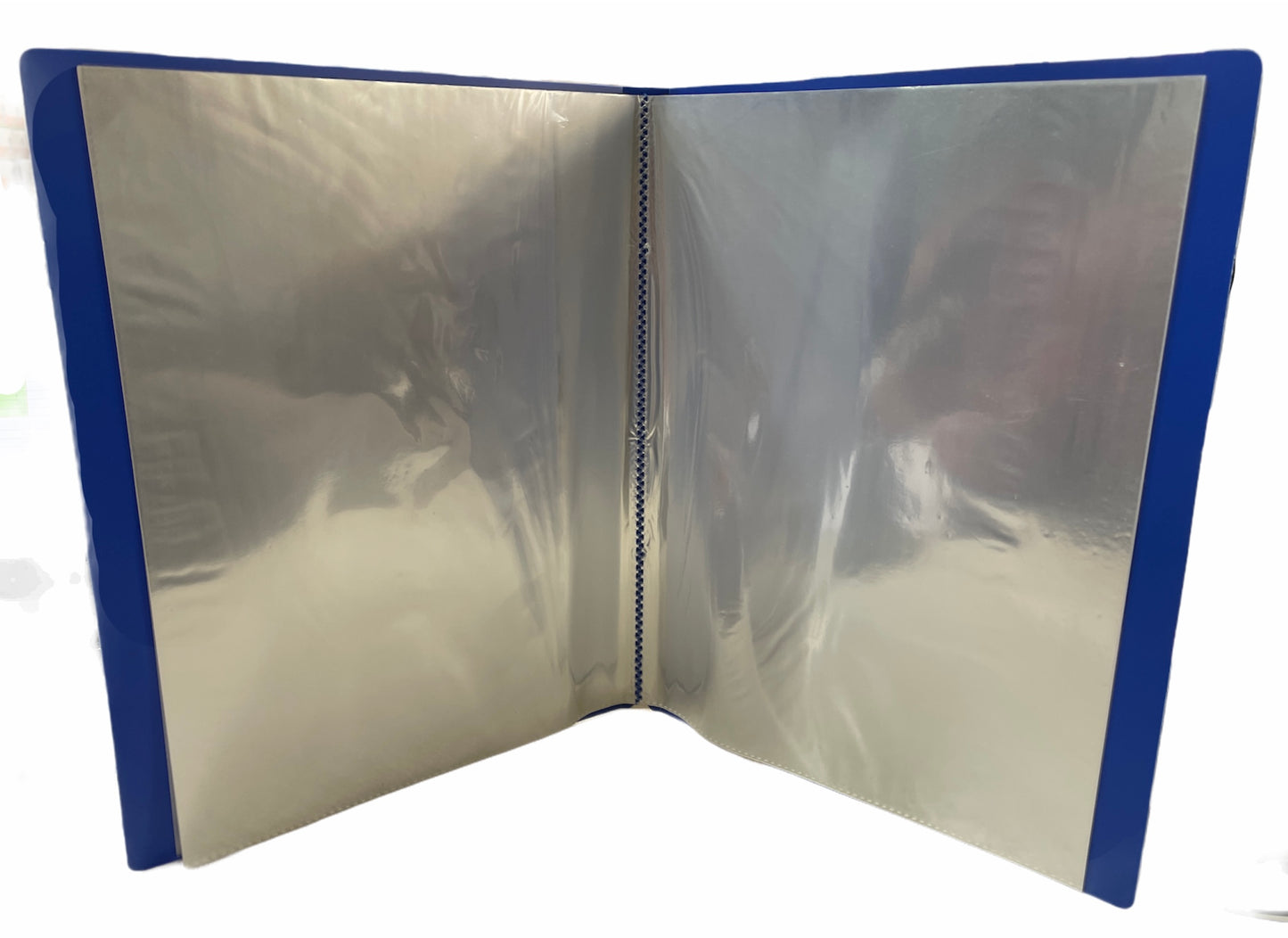 Kiya Display File | Leaves File | Best for A4 Size Paper | 100 Pockets Folder | Dark Blue
