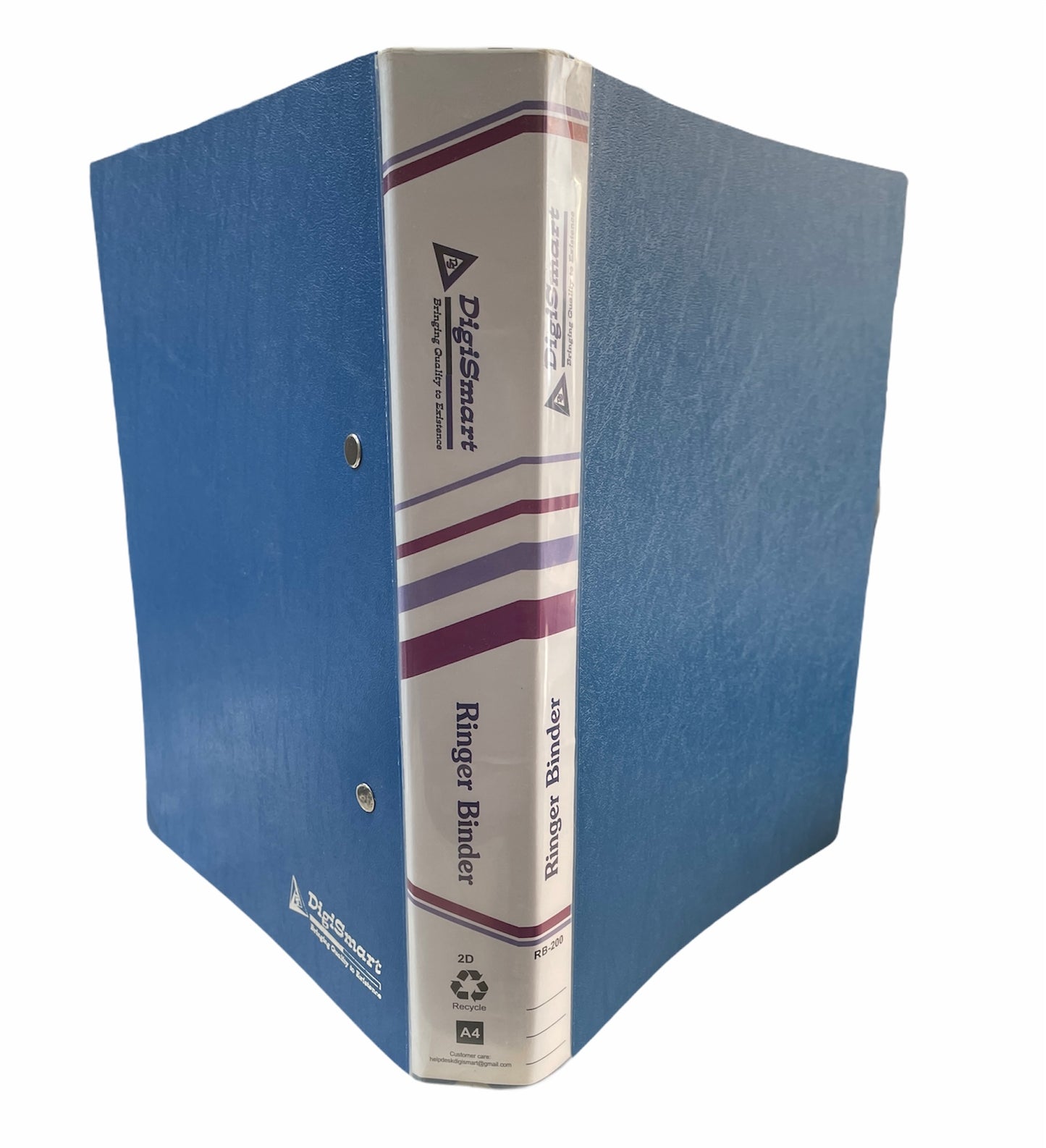 Digismart Ring Binder RB 200 Blue Colour 2D Ring A4 Size