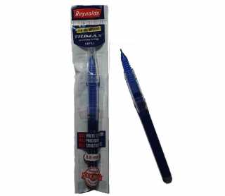 Reynolds Trimax Pen Refills Blue | Sharp Tip for Precision Writing | Smooth Flow of Ink | Smudge Free Writing Experience