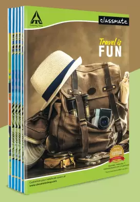 Classmate A4 Long Notebook - Single Line, Soft Cover
