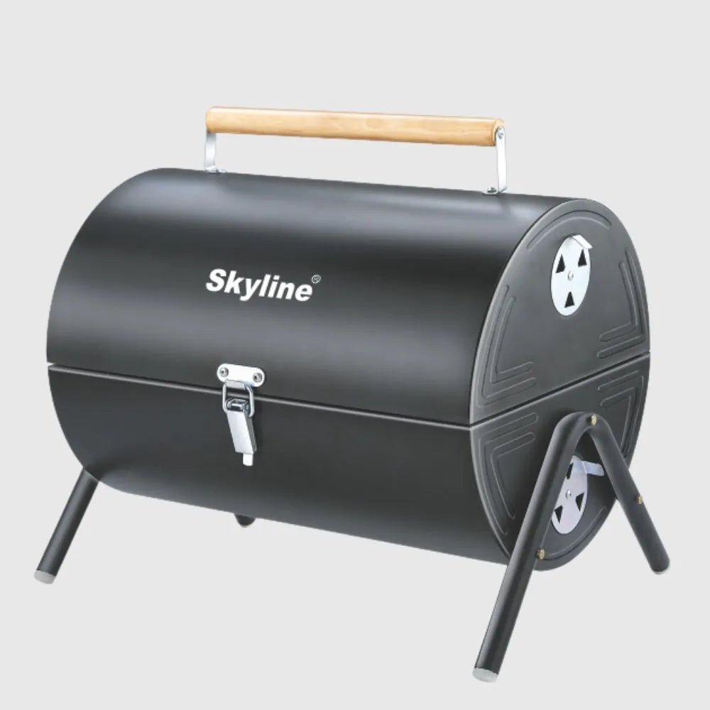 SKYLINE Charcoal Barbecue Barrel with 10 Skews VTL-4900