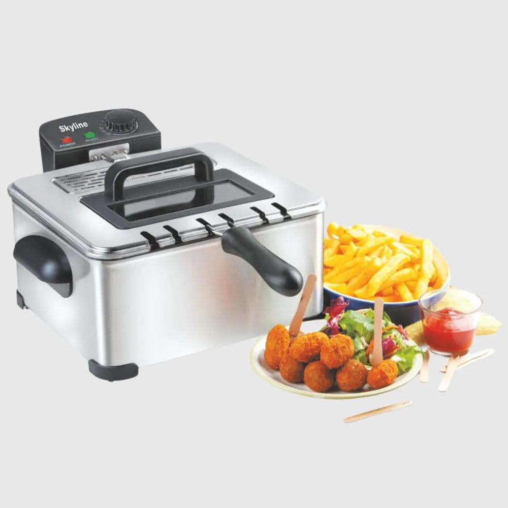 SKYLINE Deep Fryer With Triple Basket S Ltr. VTL-5526