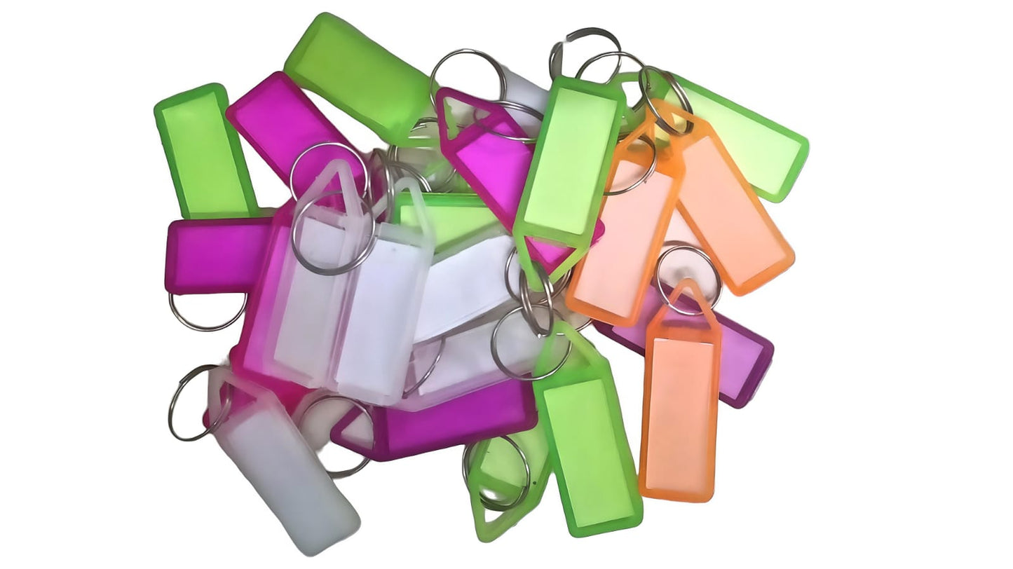 DIGISMART* Keychain Jar - 50 Key Chains. Plastic