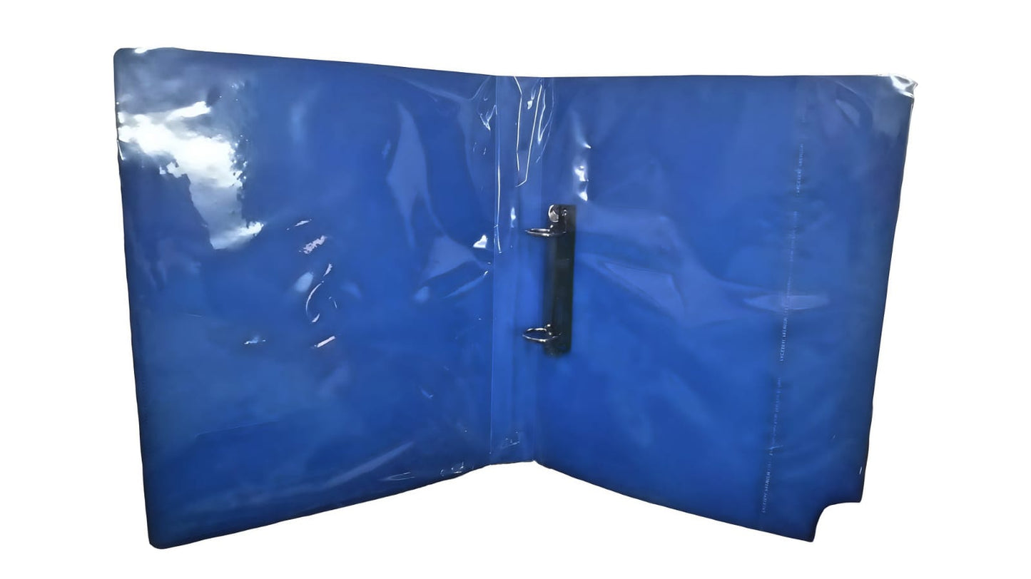 KIYA* Ring Binder File RB415 Heavy, A4 Size, Black, Ring Binder File (Pack of 1, Blue)