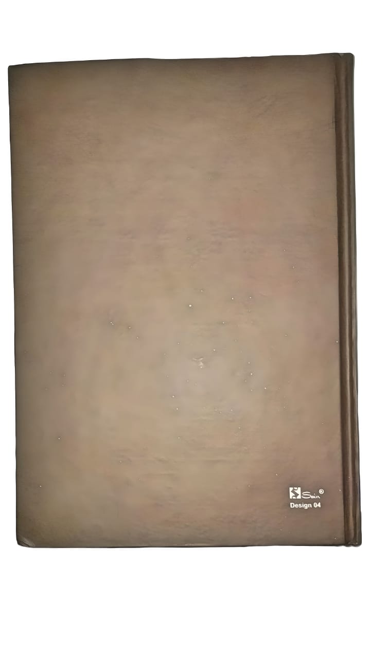 Digismart* PU Leather Hardbound Pocket Notebook Diary For Office Personal Daily Planner Notebook Pocket Diary, 192 Pages (Black)