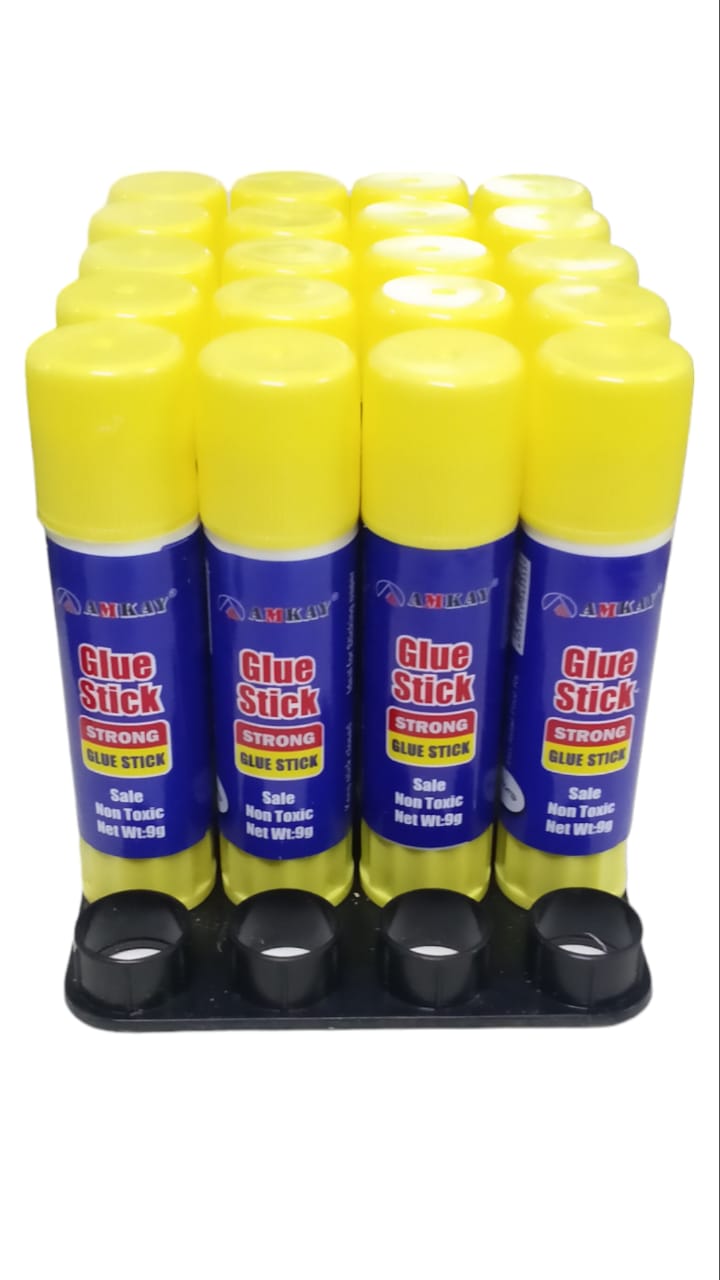 AMKAY Multi-Purpose Super Glue Stick Non Toxic Transparent Adhesive for Decorations & Craft Projects Glue Stick Strong Glue Stick Pack of 1