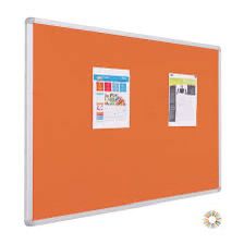 Digismart Noticeboard Classic Channel (Orange) for Office, Home & School Aluminum (Pack of 1) (Non Magnetic)