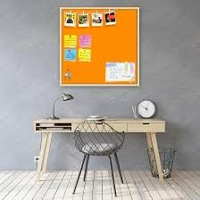 Digismart Noticeboard Classic Channel (Orange) for Office, Home & School Aluminum (Pack of 1) (Non Magnetic)