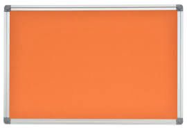 Digismart Noticeboard Classic Channel (Orange) for Office, Home & School Aluminum (Pack of 1) (Non Magnetic)