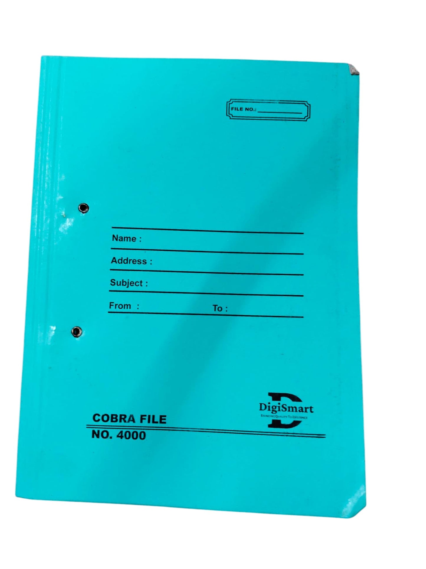 DIGISMART DELUXE COBRA DOUBLE PASTING 4000 (23+27 KGS Bord) Spring Cobra Clip File Folder for A4, Legal, Letter Size, Office Document, Certificates, Assignment, Office, School and Colleges - Superior 540 GSM Cardboard (24)