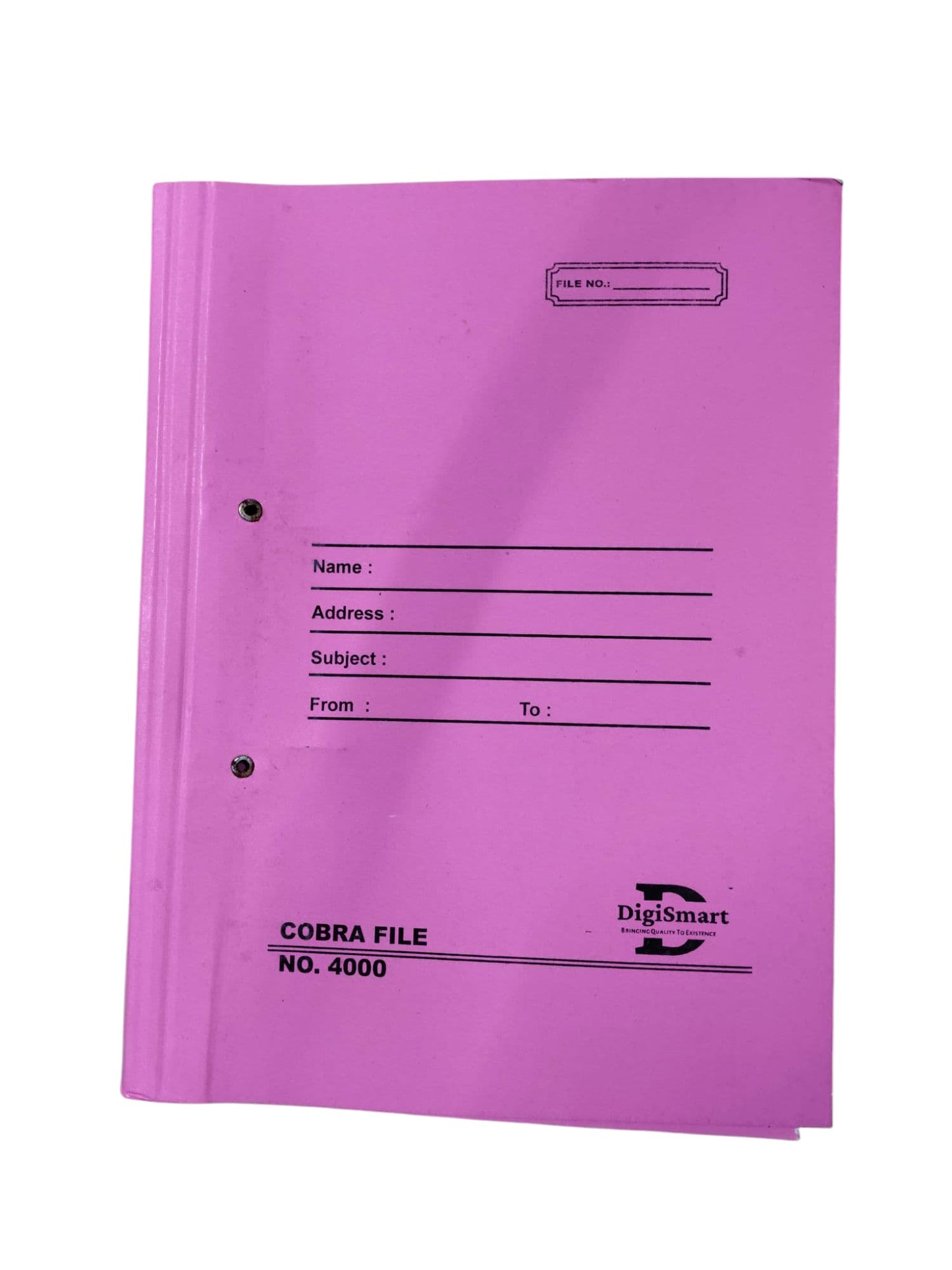 DIGISMART DELUXE COBRA DOUBLE PASTING 4000 (23+27 KGS Bord) Spring Cobra Clip File Folder for A4, Legal, Letter Size, Office Document, Certificates, Assignment, Office, School and Colleges - Superior 540 GSM Cardboard (24)