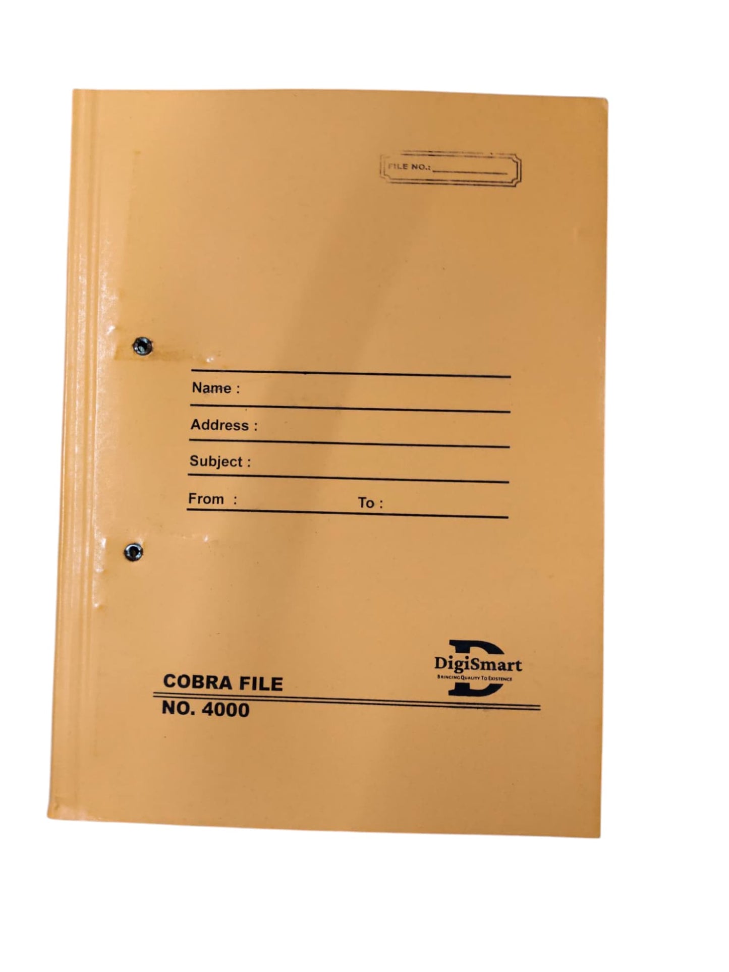 DIGISMART DELUXE COBRA DOUBLE PASTING 4000 (23+27 KGS Bord) Spring Cobra Clip File Folder for A4, Legal, Letter Size, Office Document, Certificates, Assignment, Office, School and Colleges - Superior 540 GSM Cardboard (24)
