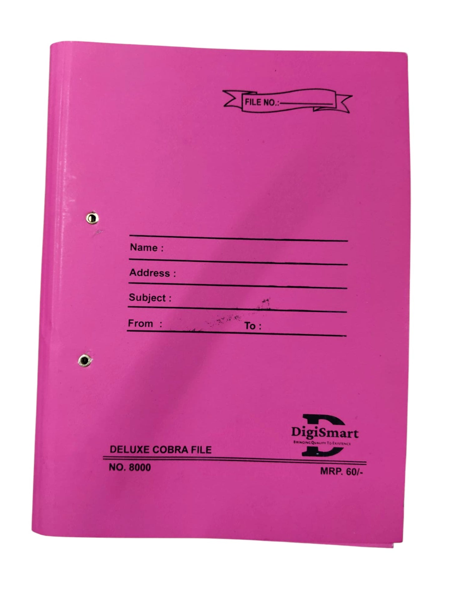 DIGISMART DELUXE COBRA DOUBLE PASTING 8000  Spring Cobra Clip File Folder for A4, Legal, Letter Size, Office Document, Certificates, Assignment, Office, School and Colleges - Superior 540 GSM Cardboard (24)