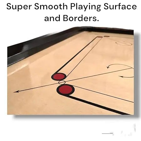 Carrom talk Carrom small 43.18 cm Carrom Board (Multicolor) - Image #4