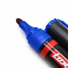LUXOR Permanent Black, Blue, Red, Green Markers - Image #4