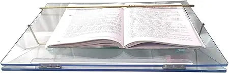 KEBICA Acrylic (15x21 Inches) Writing Desk Clear Writing Table Top Elevator with Adjustable Height for Office Easy Reading Desk Standard Size 8mm Thickness, Transparent Table Top - Image #5