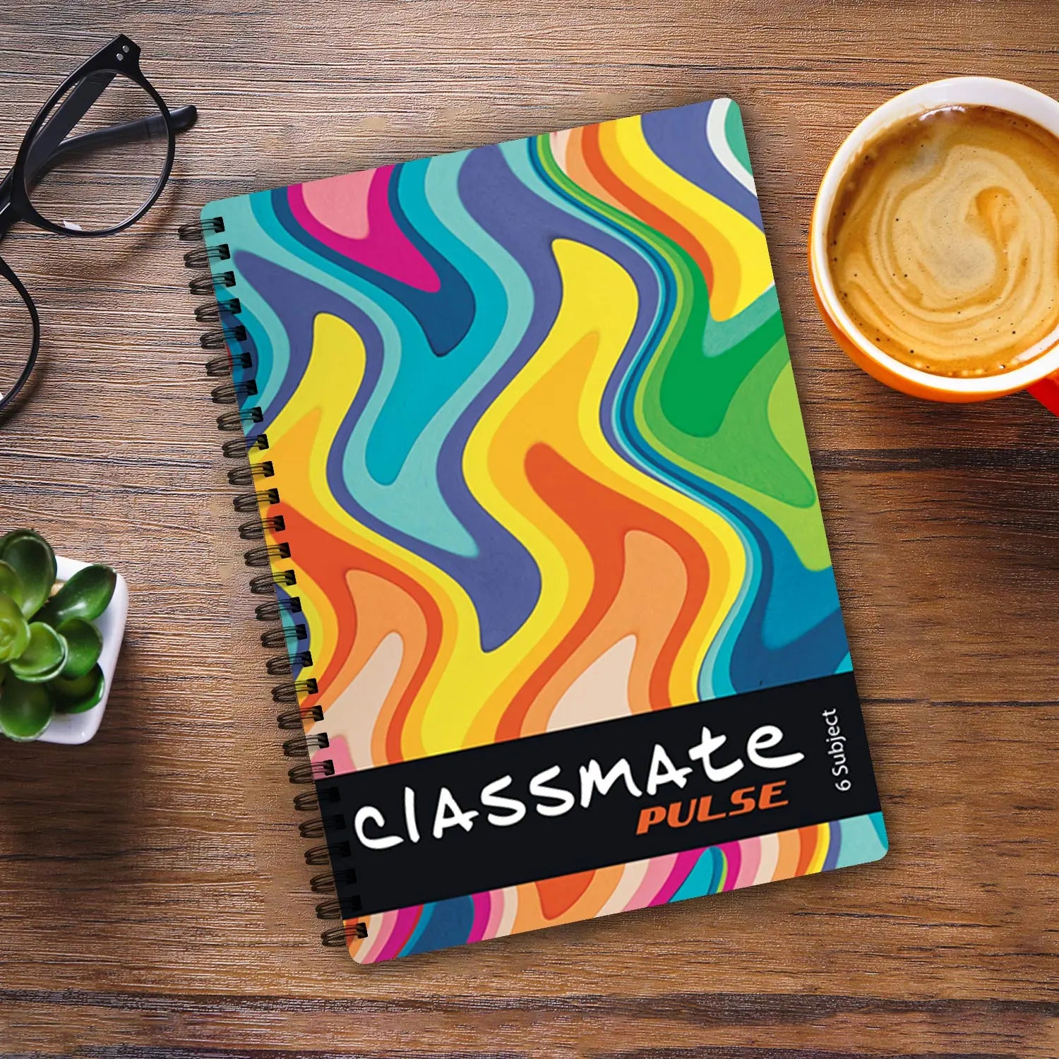Classmate Pulse Spiral Notebook - Soft Cover | Spiral Notebook | Single Line | Pack of 1 - Image #10
