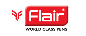 FLAIR Ezee Click Ball Pen Pouch Pack Different Playful Body Colors 0.7 to 1 mm Tip Size | Retractable Mechanism With Comfortable Grip For Smooth Writing ( Set of 5 pcs)