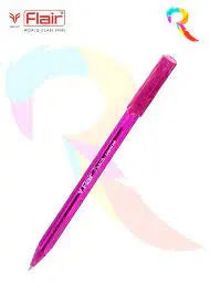 Flair Peach Liquid Ink Ball Pen (10 Pieces Assorted Colours ) - Image #3