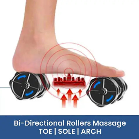 AGARO 33159 Leg for Foot, Calf & Leg, with Rolling & Kneading Functions Massager (Black, White) - Image #4