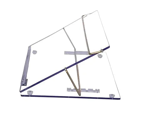 KEBICA Acrylic (15x21 Inches) Writing Desk Clear Writing Table Top Elevator with Adjustable Height for Office Easy Reading Desk Standard Size 8mm Thickness, Transparent Table Top - Image #3