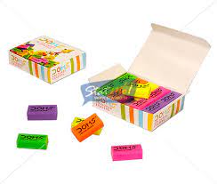 DOMS COLOURED ERASER PACK OF 20 PCS